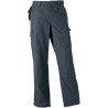 pantalon de travail gris heavy duty marque russell protect anti-taches