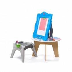 STEP2 Le tableau chaise chevalet jouet en plastique pour enfant 3 ans