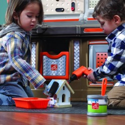 STEP2 BIG BUILDERS PRO WORKSHOP établi de menuisier jouet plastique enfant 3 ans
