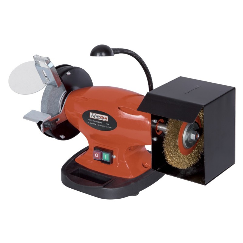 Touret Meuleuse d'établi avec brosse 150 mm 450 w Touret Meuleuse d'établi avec brosse 150 mm 450 w