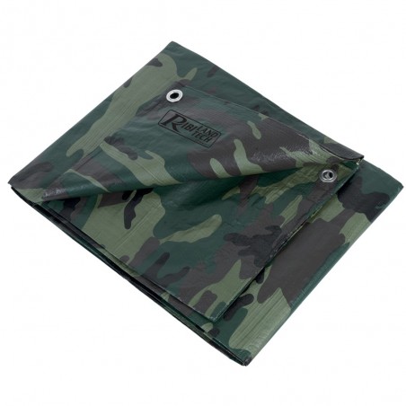 Bâche 5,4x8 m de protection camouflage ribimex  protéger camoufler