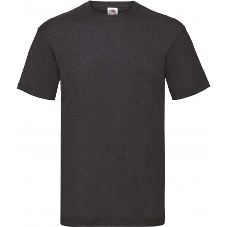 T-SHIRT 3/4ans à 14/15ans ENFANT GRIS FONCE VALUEWEIGHT FRUIT OF THE LOOM SC221B