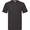 T-SHIRT 3/4ans à 14/15ans ENFANT GRIS FONCE VALUEWEIGHT FRUIT OF THE LOOM SC221B