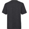 T-SHIRT 3/4ans à 14/15ans ENFANT GRIS FONCE VALUEWEIGHT FRUIT OF THE LOOM SC221B