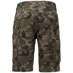 Bermuda multipoches camouflage homme militaire Kariban