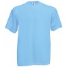 T-SHIRT 3/4ans à 14/15ans ENFANT BLEU CIEL VALUEWEIGHT FRUIT OF THE LOOM SC221B