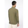 Chemise safari beige manches longues retroussables homme outdoor Kariban