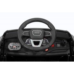 voiture électrique enfant Audi noir RS Q8 2x 35W 12V 7Ah 2.4G RC Bluetooth