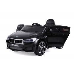voiture électrique pour enfants BMW noir 6 GT 2x25W 2x 6V 4AH 2.4G RC