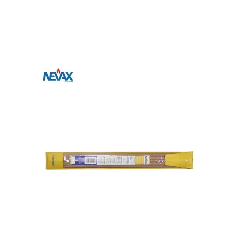 Nevax Baguettes Brasure cuivre 204 et alliages cuivreux