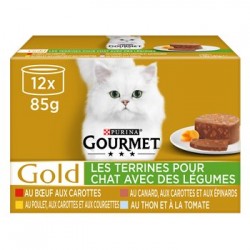 Barquettes chats Gourmet...