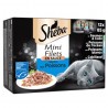Délice Sheba Sélection aux poissons blanc saumon colin cabillaud 12x85g