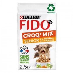 Croquette chiens Mix Fido Volaille-légumes 2.5kg