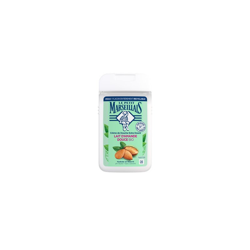 Gel Douche Le Petit Marseillais Amande douce Bio - 250ml Gel Douche Le Petit Marseillais Amande douce Bio - 250ml