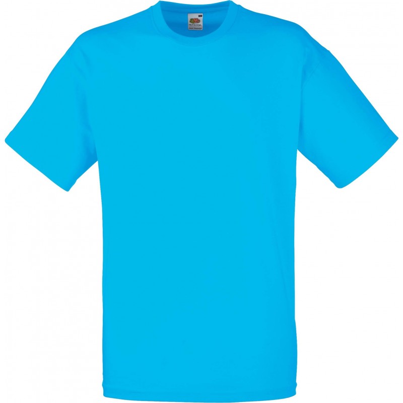 t-shirt S au 3XL bleu azur homme valueweight fruit of the loom SC221