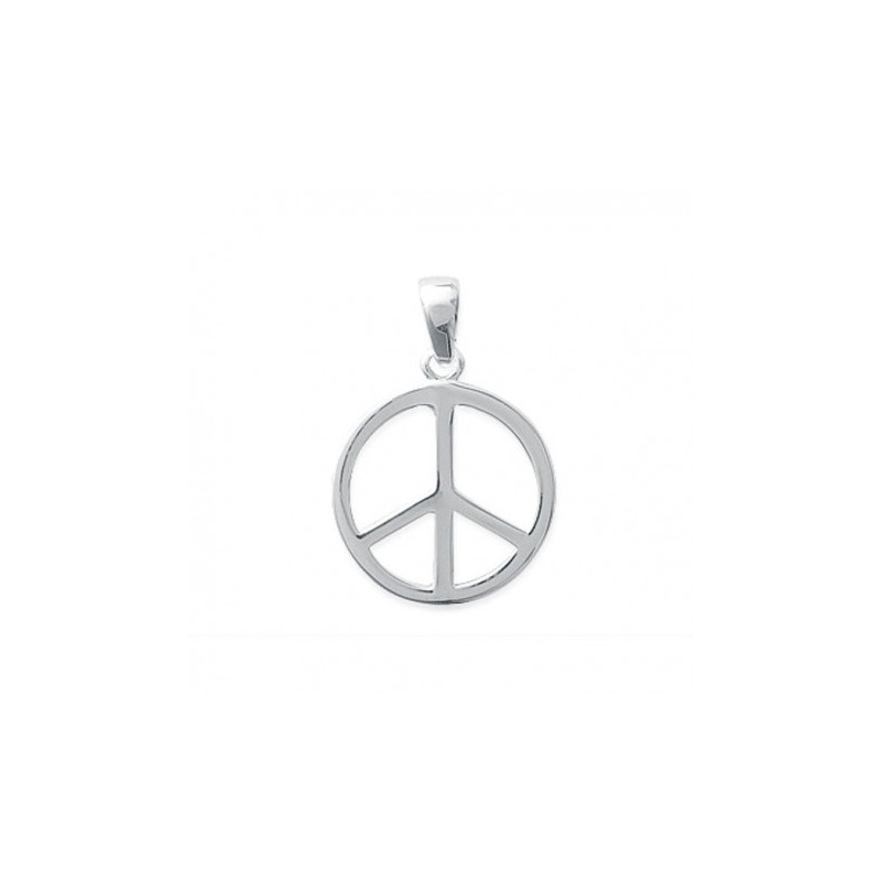 Pendentif en argent Peace and Love Pendentif en argent Peace and Love