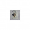 Pendentif Zirconium cloisonné en Plaque OR 18 carats