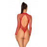 Body - Résille Rouge Obsessive B126