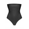 Gaine string noir pour une silhouette fine taille L XL XXL