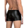Boxer noir homme moulant avec zip Paris Hollywood