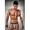 String sexy léopard noir et blanc pour homme Marque Passion