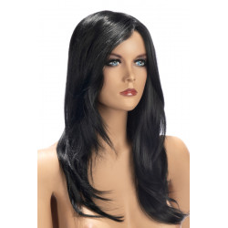 Perruque cheveux longs brun Olivia WORLD WIGS