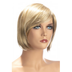 Perruque cheveux courts mèches blondes WORLD WIGS