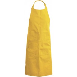 tablier de cuisine jaune 100% coton kariban k885