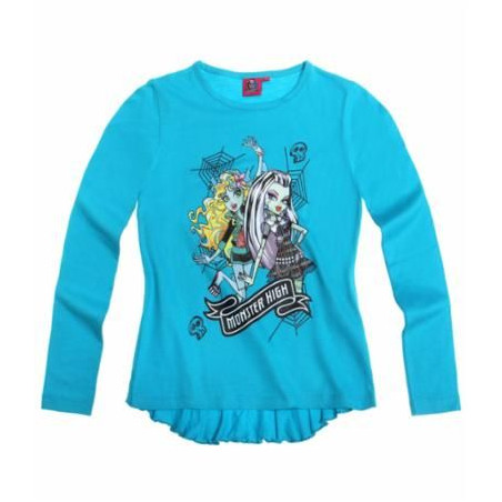 T-shirt Fille Manches Longues. Monster Hight