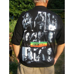 T-shirt bob Marley Recto/verso taille : XL