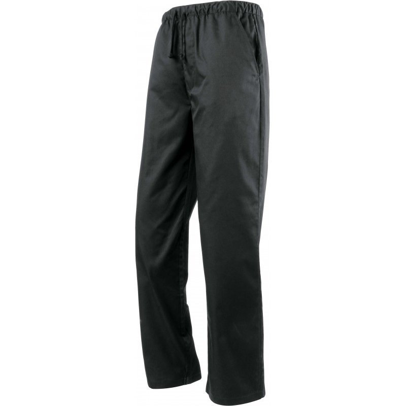Pantalon de cuisine noir marque Premier PR553