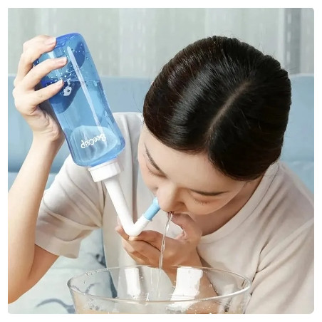 Bouteille de lavage nasal pour adultes et enfants, cavité, rhinite