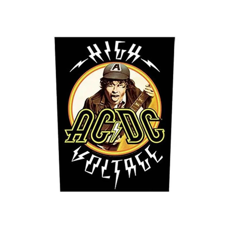 Dossard Hard-Rock AC/DC "HIGH VOLTAGE" Officiel