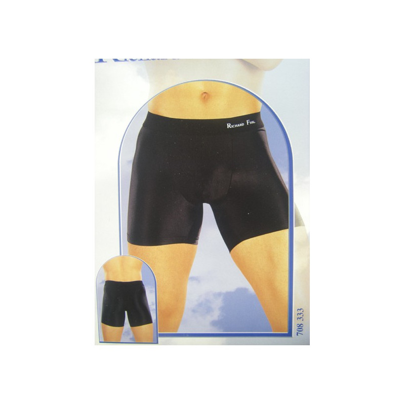 Caleçon noir pour homme Richard Fhal Taille M/L