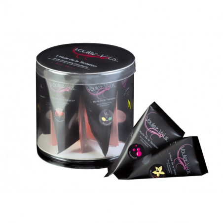Coffret 6 Huiles de Massage gourmande Voulez-vous