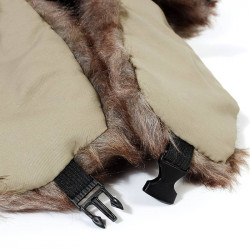 Chapka bleu marine Homme, polyester, fourrée, pas cher, 56 59 cm