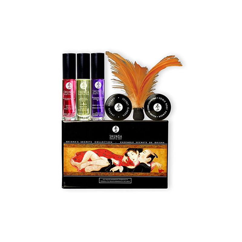 Huile de massage COLLECTION SHUNGA SECRETS DE GEISHA