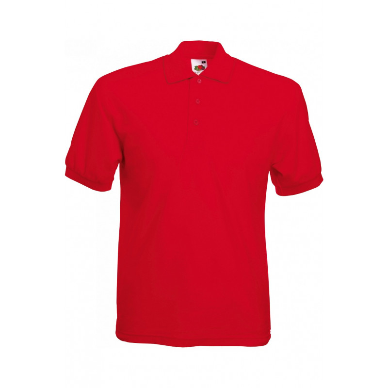 Fruit of the loom Polo rouge pour homme