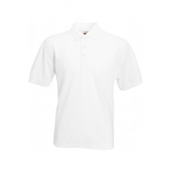 Fruit of the loom Polo blanc pour homme