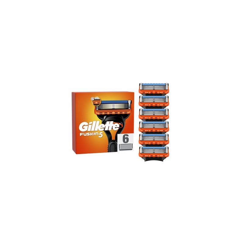 Lames de rasoir Gillette Fusion 5 - x6