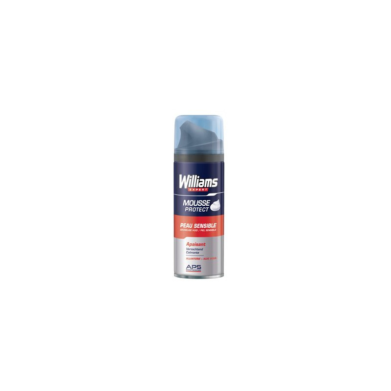 Mousse à raser Williams Peau sensible 200ml
