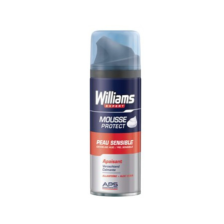 Mousse à raser Williams Peau sensible 200ml
