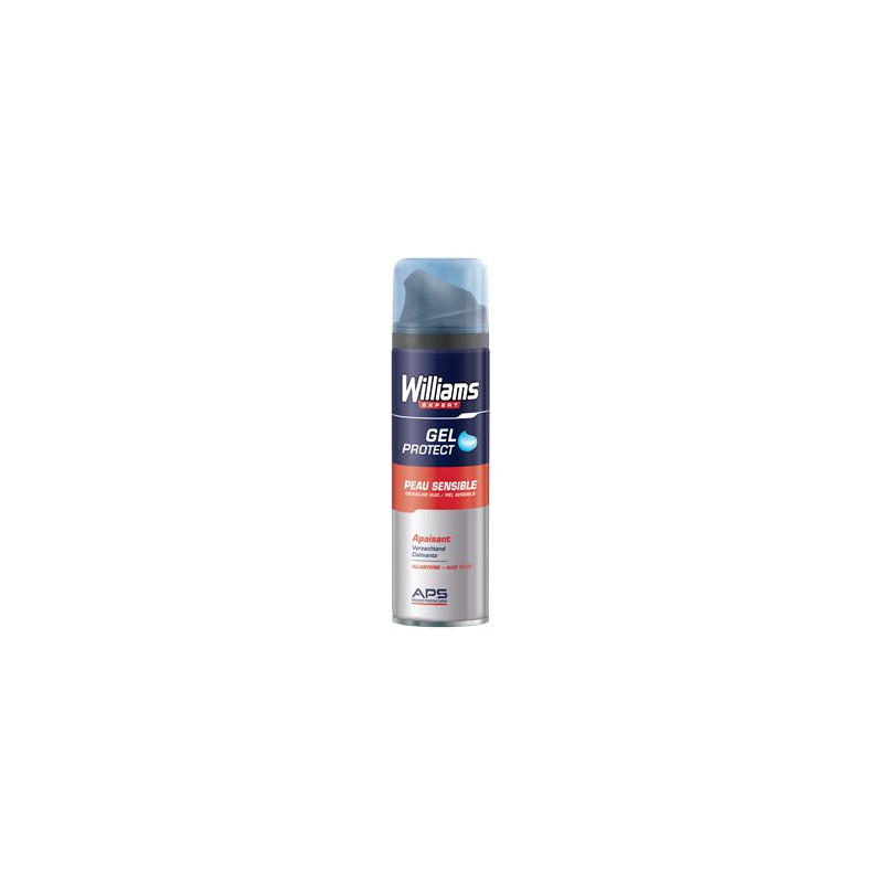 Gel à raser Williams Peaux sensibles 200ml