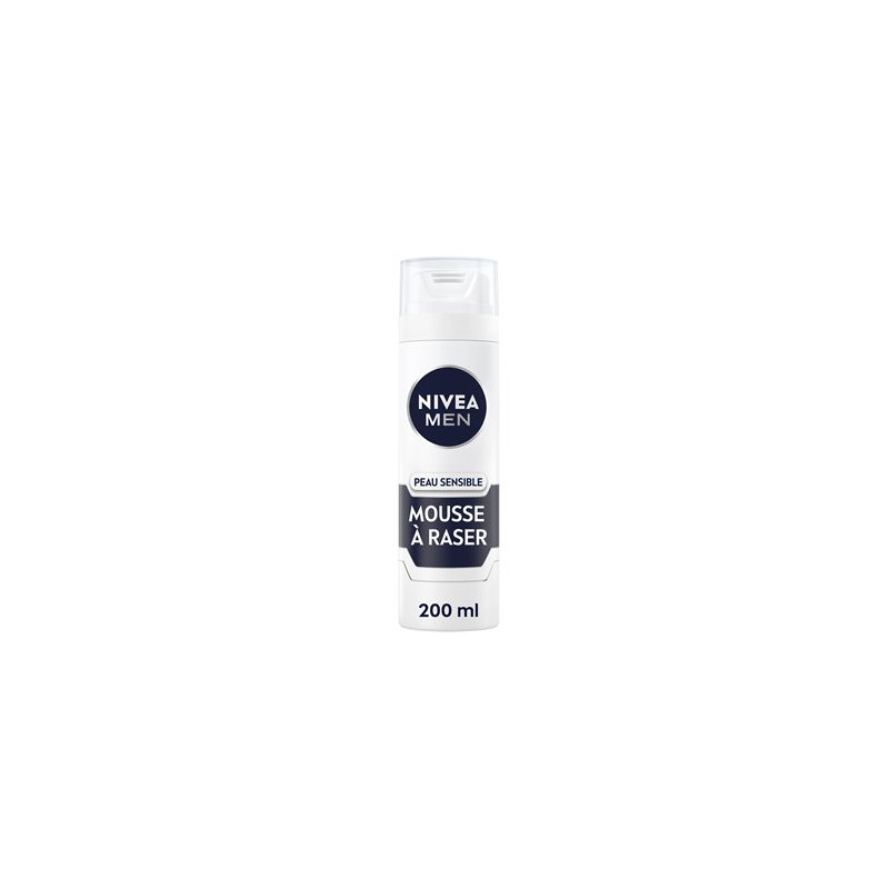 Mousse à Raser Nivea Men Peaux Sensibles - 200ml