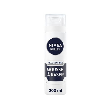Mousse à Raser Nivea Men Peaux Sensibles - 200ml