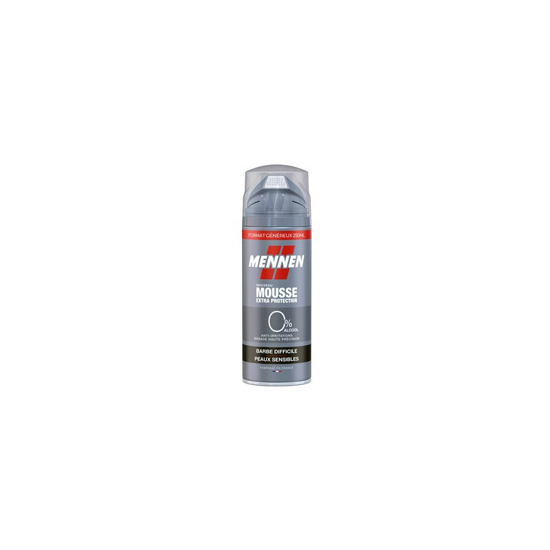 Mousse à raser Mennen Barbe difficile - 250ml