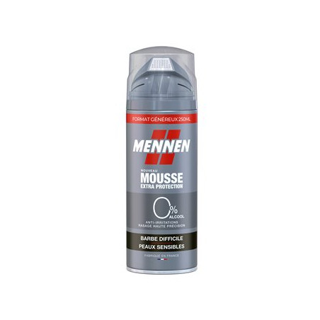 Mousse à raser Mennen Barbe difficile - 250ml
