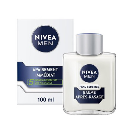 Après-rasage Nivea Men Baume Peaux Sensibles - 100ml