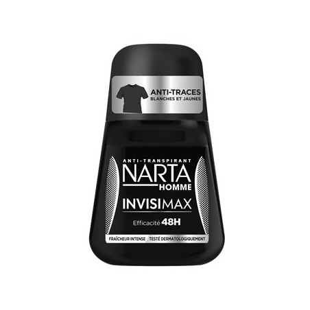 Déodorant bille Narta Homme invisimax 48h - 50ml