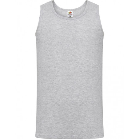 T-shirt sans manches gris homme Valueweight Athletic Fruit of the Loom